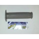 PIAGGIO 128102 - MANOPOLA GOMMA COLORE GRIGIO DIAMETRO 24 MM LUNGHEZZA 118 MM DX DESTRA ACCELERATORE GAS APE 250 TM1