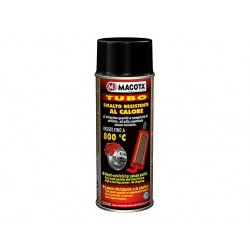 MACOTA 08008 - TUBO SMALTO ALTA TEMPERATURA SPRAY NERO 400ML.