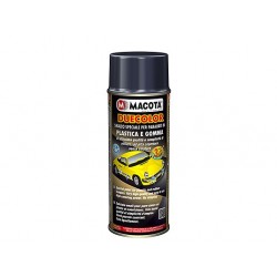 MACOTA 02093 - DUECOLOR PER PLASTICA E GOMMA NERO 400ML.