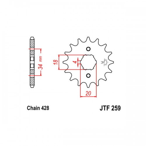 SGR 542020013 - PIGNONE HONDA (428) 13 D