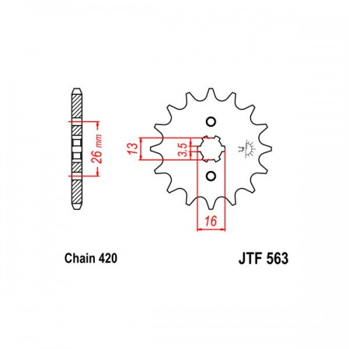 SGR 542710012 - PIGNONE YAM./SUZ. (420) 12 D