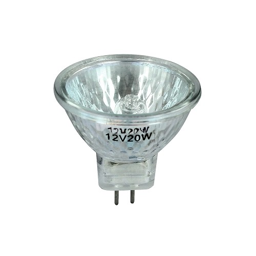 ACSUD 222105 - LAMPADA ALOGENA DICROICA 12V 20W D34 MASCHERA MANGA