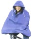 ACSUD S35267 - PONCHO IMPERMEABILE BLU / GIALLO TAGLIA UNICA PER ADULTO