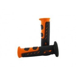 PG725-07 - MANOPOLE PROGRIP, JETSKI, NERO / ARANCIO