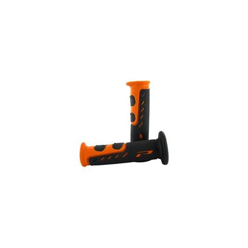 PG725-07 - MANOPOLE PROGRIP, JETSKI, NERO / ARANCIO