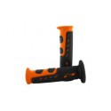 PG725-07 - MANOPOLE PROGRIP, JETSKI, NERO / ARANCIO