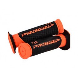 PG732-07 - MANOPOLE PROGRIP, NERO / ARANCIO