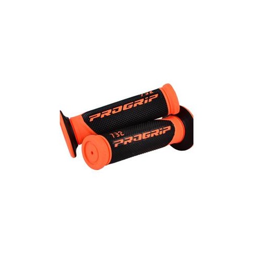 PG732-07 - MANOPOLE PROGRIP, NERO / ARANCIO