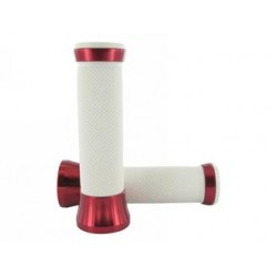 STR-065.07/RE - MANOPOLE STR8 CNC, BIANCO / ROSSO