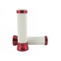 STR-065.07/RE - MANOPOLE STR8 CNC, BIANCO / ROSSO