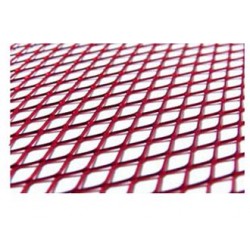 STR-050.36/RE - GRIGLIA RACING STR8, 30X30CM, MAGLIA MEDIA, ROSSO