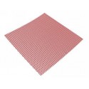 STR-052.83/RE - GRIGLIA RACING STR8, 50X50CM,MAGLIA GRANDE, ROSSO