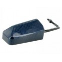 STR-250.00/BC - SPECCHIO STR8 F1-STYLE, UNIVERSALE, LOOK CARBONIO/BLU, FILETTO M8 SINISTROSO, INCLUSO ADATTATORE