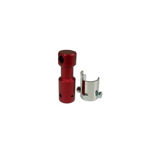 STR-005.03/RE - SUPPORTO MANUBRIO STR8, PEUGEOT SPEEDFIGHT / TREKKER / VIVACITY, ROSSO OPACO