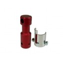 STR-005.03/RE - SUPPORTO MANUBRIO STR8, PEUGEOT SPEEDFIGHT / TREKKER / VIVACITY, ROSSO OPACO