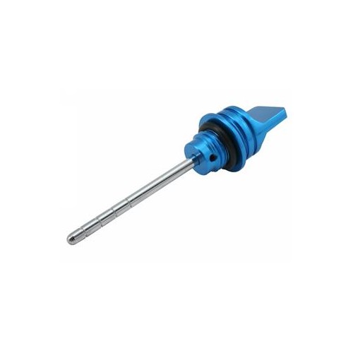 STR-565.85/BL - TAPPO CON ASTA LIVELLO OLIO STR8, GY6, Z.B. REX RS450 4-TEMPI, BLU