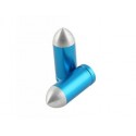 STR-545.88/BL - TAPPI VALVOLA STR8, BULLET, COPPIA, BLU