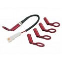 KO-KI001R11 - SENSORE TEMPERATURA KOSO SOTTOCANDELA PER STRUMENTAZIONI KOSO, CONNETTORE IMPERMEABILE BIANCO, DIAMETRO 10MM