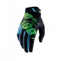 SGR 463008S - GUANTI RIDEFIT 100% BLACK/LIME (S)