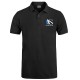 ACSUD 990013C - POLO NOIR MANCHES COURTES TAILLE XL BRODERIE ACSUD SACIM