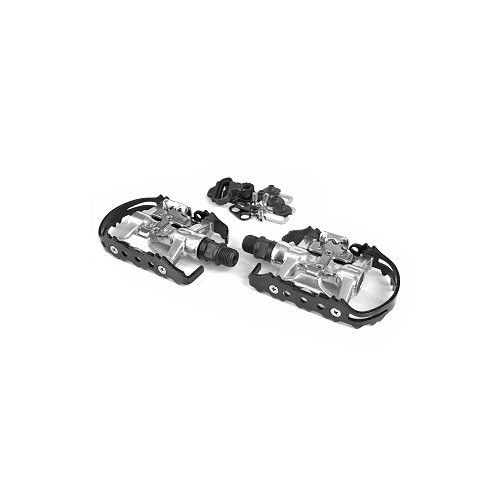 ACSUD S10544 - PEDALI MTB AUTOMATICO IBRIDO CQ COMPATIBILE SHIMANO SPD