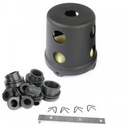 ACSUD 114218B - FILTRO ARIA MARCHALD AIRBOX 28-36MM L 130MM SET DI 9 ENTRATE