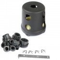 ACSUD 114218B - FILTRO ARIA MARCHALD AIRBOX 28-36MM L 130MM SET DI 9 ENTRATE