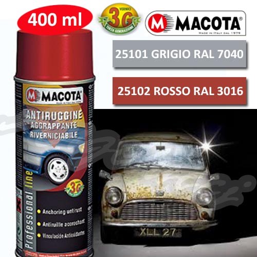 MACOTA 25101 - ANTIRUGGINE SPRAY (RAL 7040) GRIGIO 400ML.