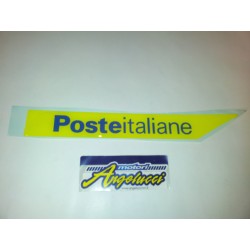 PIAGGIO 576674 TARGHETTA ADESIVO EMBLEMA DECALCO POSTE ITALIANE LATO SX SINISTRO