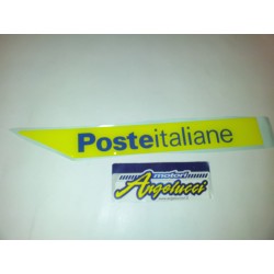 PIAGGIO 576675 TARGHETTA ADESIVO EMBLEMA DECALCO POSTE ITALIANE LATO DX DESTRO