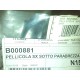 PIAGGIO B000881 TARGHETTA ADESIVO EMBLEMA DECALCO PELLICOLA SX SINISTRO SOTTO PARABREZZA PER PORTER