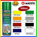 MACOTA 04507 - MARKATORE MARCATORE SPRAY CON VALVOLA 360° NERO INTENSO 500ML.