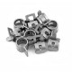 ACSUD 423800C - CLIPS PER TUBO BENZINA D.6MM (SET DA 10 PEZZI)