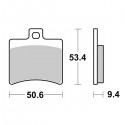 SGR 656152HM - COPPIA PASTICCHE FRENO HM APRILIA-MALAGUTI