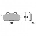 SGR 656201HM - COPPIA PASTICCHE FRENO HM SYM-DAELIM-TGB