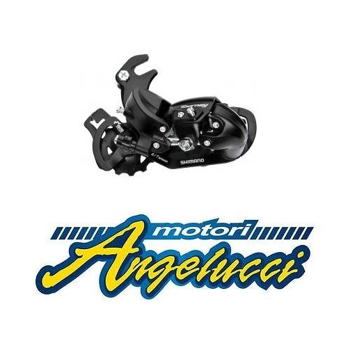 ACSUD ERDTY300B - Shimano Deragliatore Tourney rd-ty300 6/7 VELOCITà Nero con Adattatore 