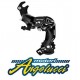 ACSUD ERDTY300B - Shimano Deragliatore Tourney rd-ty300 6/7 VELOCITà Nero con Adattatore 