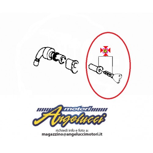 PIAGGIO 575852 - CILINDRETTO E CHIAVI SENZA CODIFICA X9 250 MOTORE HONDA KIT SERRATURA