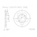 SGR 540154649 - CORONA ACCIAIO SACHS (428) 49 D