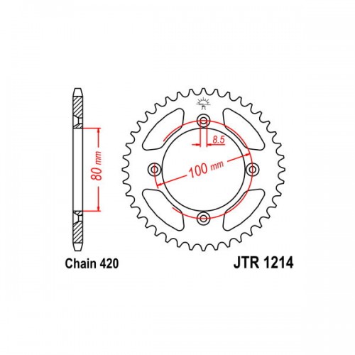 SGR 541010136 - CORONA ACCIAIO HONDA (420) 36 D