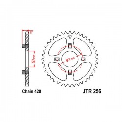 SGR 541010635 - CORONA ACCIAIO HONDA (420) 35 D