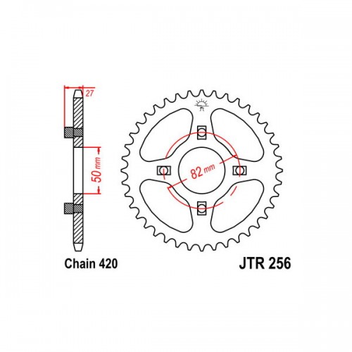 SGR 541010635 - CORONA ACCIAIO HONDA (420) 35 D