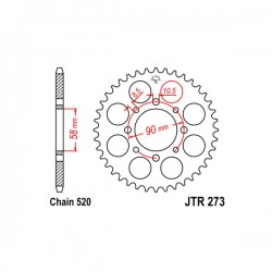 SGR 541022141 - CORONA ACCIAIO HONDA (520) 41 D