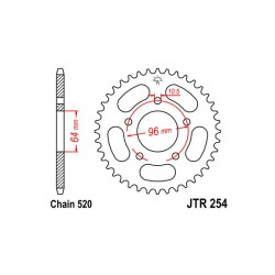 SGR 541030143 - CORONA ACCIAIO HONDA (520) 43 D