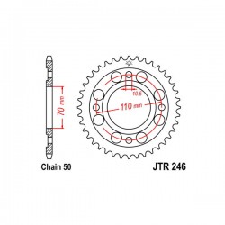 SGR 541040235 - CORONA ACCIAIO HONDA (530) 35 D