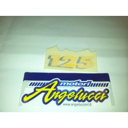 PIAGGIO 576639 - TARGHETTA ADESIVO EMBLEMA 125