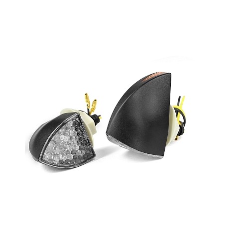 ACSUD 206022D - COPPIA FRECCE TNT  BEAN A LEDS OMOLOGATE NERE