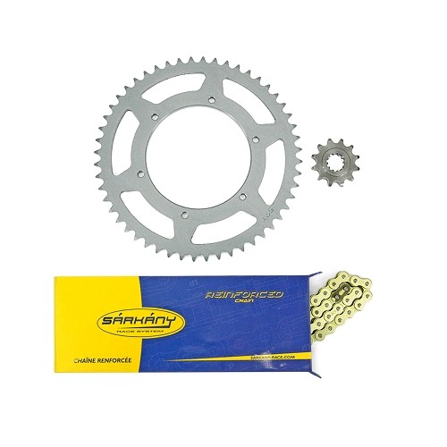 ACSUD 244335 - KIT CATENA/PIGNONE/CORONA PEUGEOT XR6 12X52 420