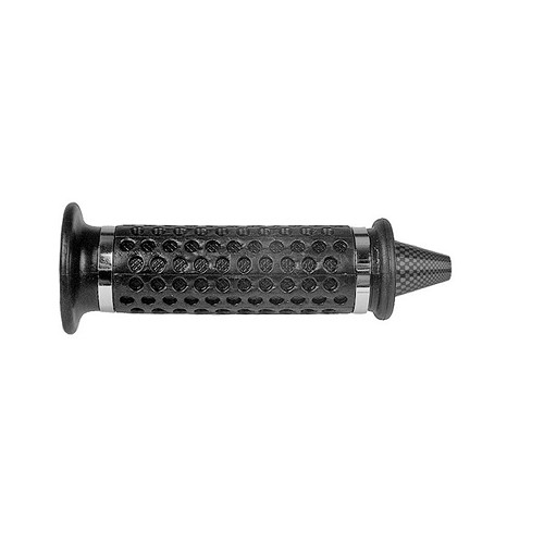 ACSUD 342835 - COPPIA MANOPOLE KONIK NERE TERMINALE CARBON