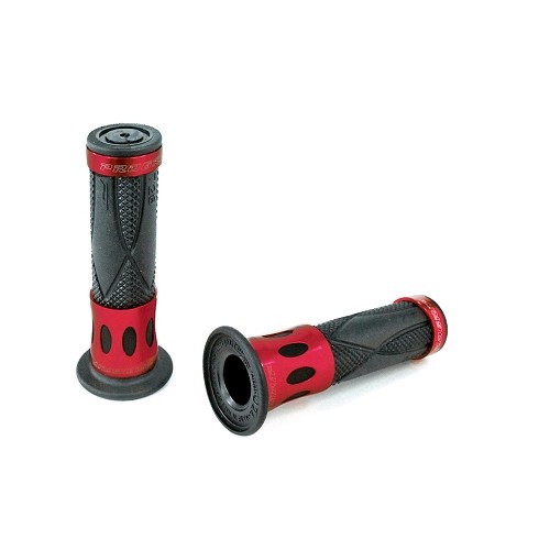 ACSUD 344106 - COPPIA MANOPOLE PRO GRIP 728 ROSSO